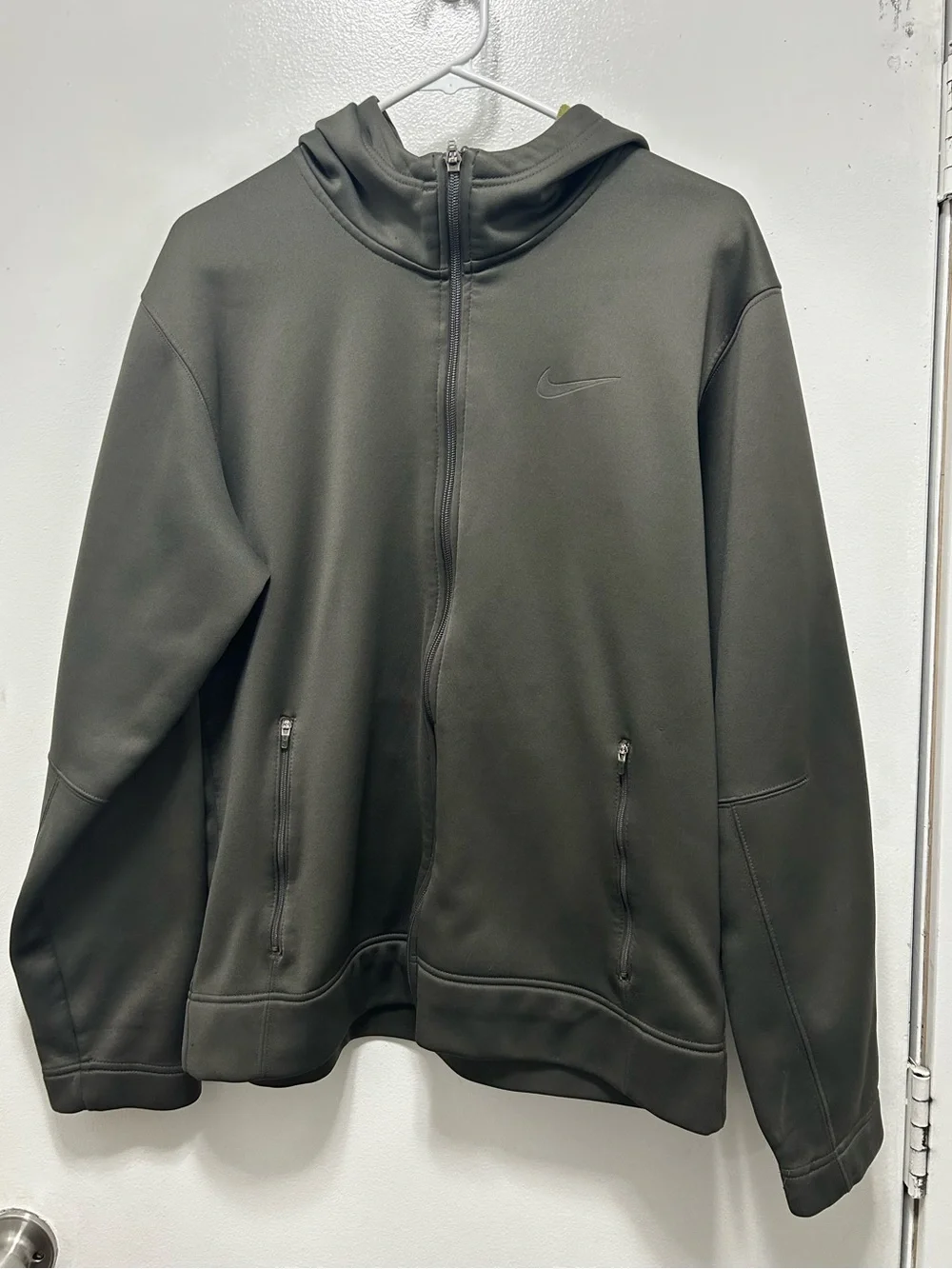 Nike Dark Olive Green‎ Zip-Up Hoodie